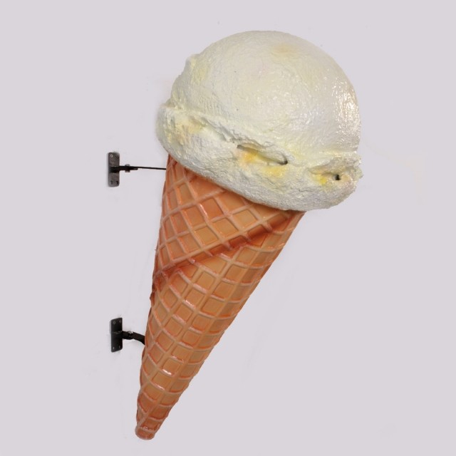 바닐라 아이스크림 모형 조형물 벽장식 아이스크림 간판 포토존