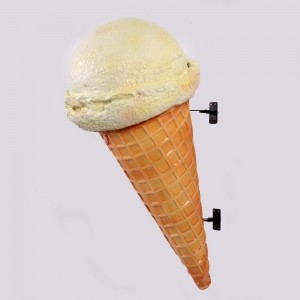 바닐라 아이스크림 모형 조형물 벽장식 아이스크림 간판 포토존